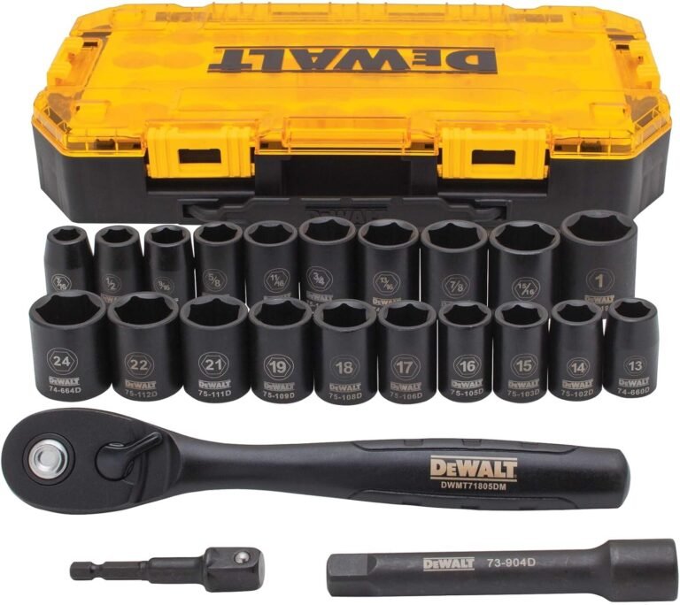 DEWALT Impact Socket Set: Durable Mechanic Socket Set for Power Tools 2 DEWALT Impact Socket Set